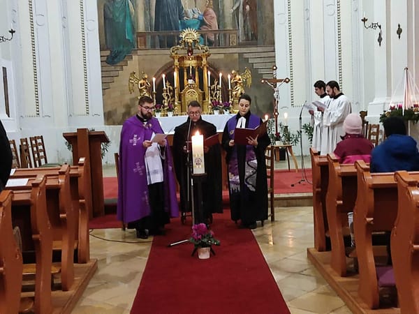 Ökumenikus vesperás Veszprémvarsányban